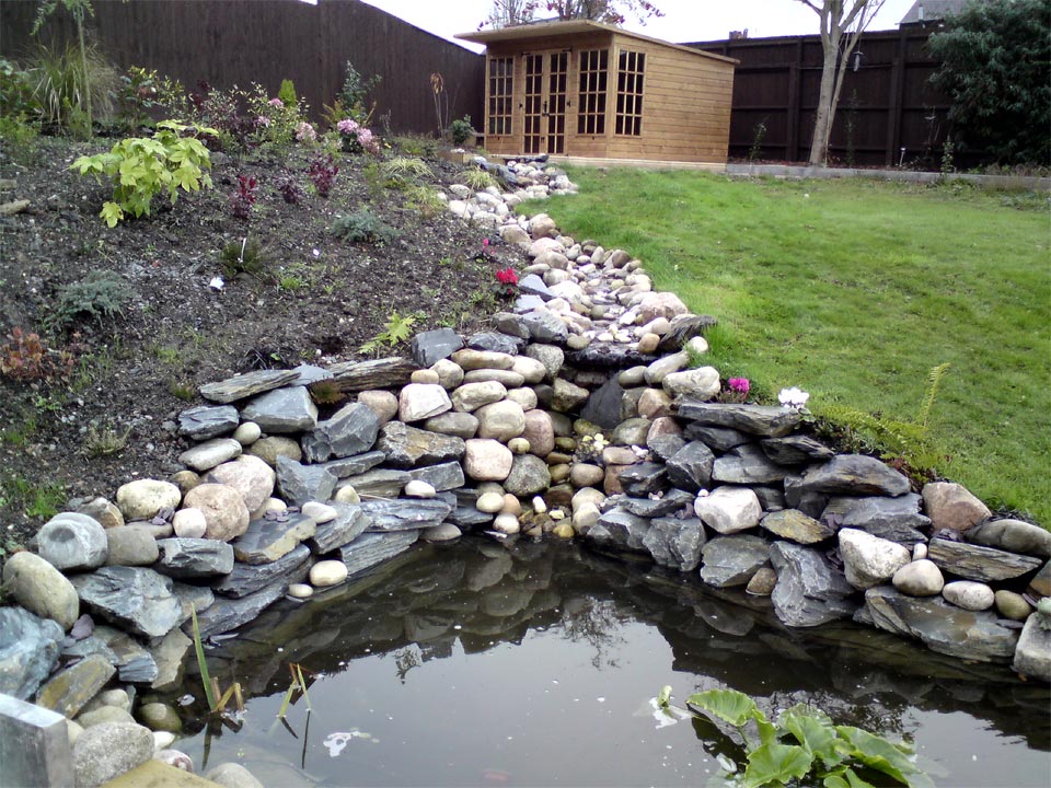 Water Feature And Pond