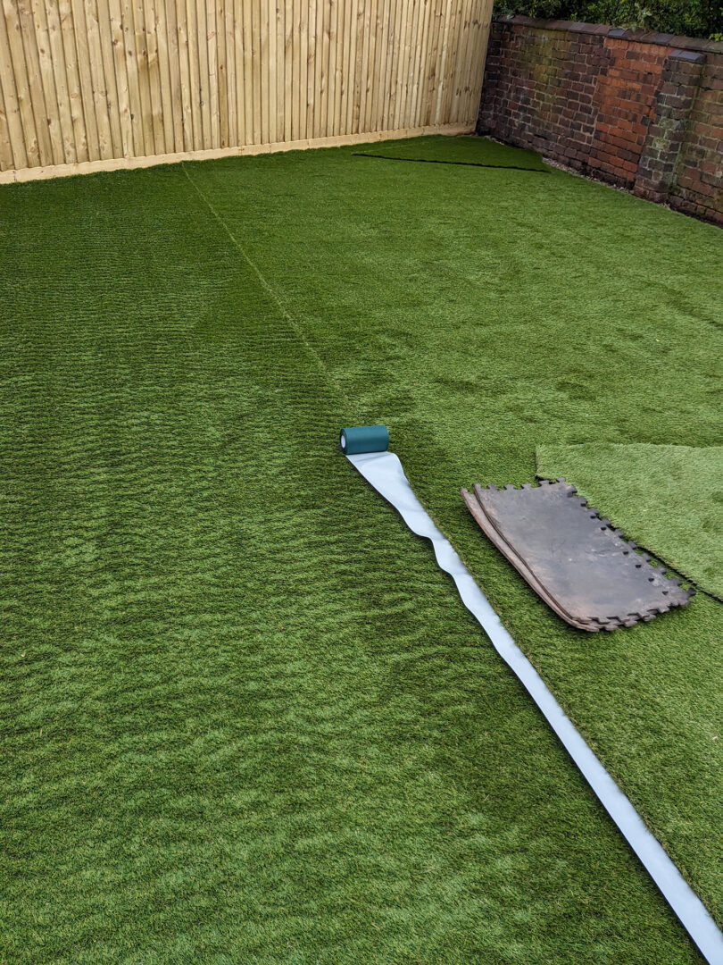 Joining The Artificial Grass